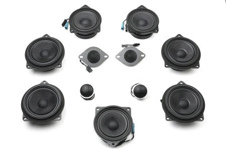 Bavsound E90 Stage One BMW Speaker Upgrade for 3 Series Sedan with Premium Top Hifi/ HK audio